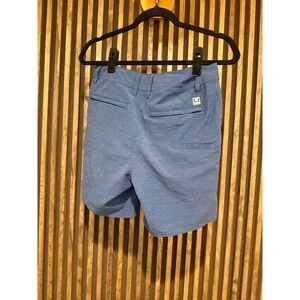Huk Mens‎ Blue Shorts Fishing Casual Size 28